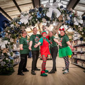 Tong Garden Centre in Leeds have unveiled their huge Christmas decorations display ahead of this year's festive season
