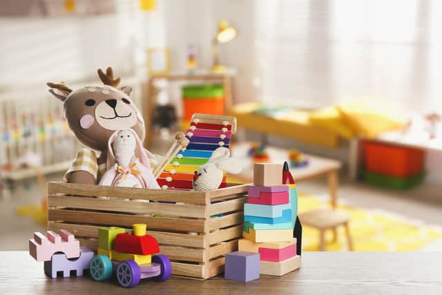 A new challenge is putting old children's belongings to good use