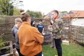 Opening of the Garden of Memories with Chris Packham, at Martin House Children's Hospice