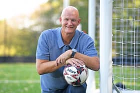 28th september 2026
Pictured Former Leeds United manager Simon Grayson at his new football academy based at the new Woodhall Sports Hub.
Picture Gerard Binks