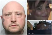 Barraclough (pictured left) admitted murdering his wife Carolann (pictured right) and storing her body in the freezer of their home on Ken Churchill Drive in Horbury.