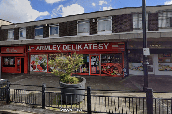 Armley Delikatesy has been fined for selling out of date food.