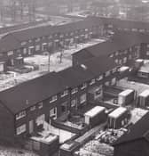 The Shakespeare estate pictured in January 1986.