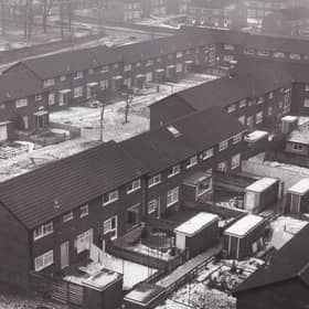 The Shakespeare estate pictured in January 1986.