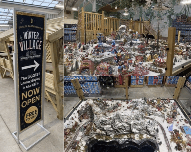 Tingley Garden Centre has officially opened its iconic Winter Village display for 2026