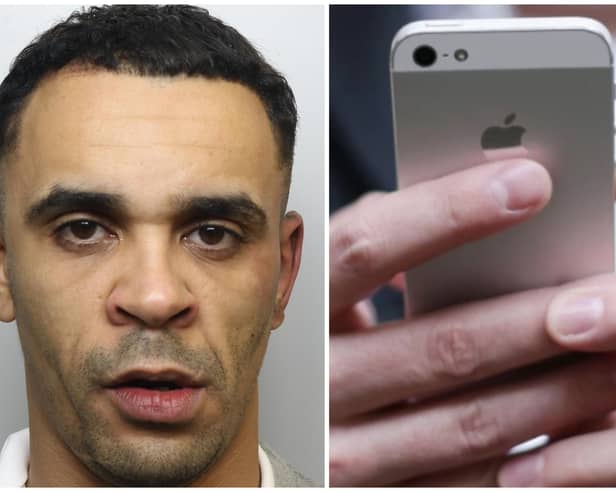 Stewart (pictured from 2019) was sent back to prison for having a phone he had not registered with the police.
