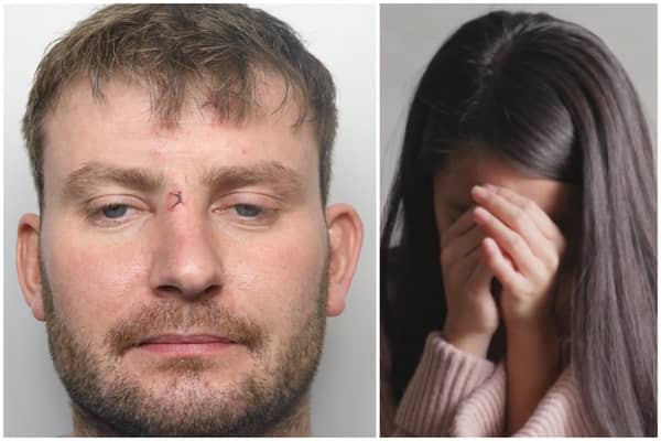 Cooper (pictured) was jailed for sexually assaulting woman.