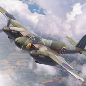 The legendary de Havilland Mosquito, nicknamed the 'Wooden Wonder', is the subject of a £229.99 limited-edition Corgi model supporting a project to return a British-built example to the skies.