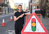George Gamble owner of Brod Sandwich Bar says the roadworks on Great George Street are having a ‘huge impact’ on business
