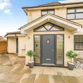 This extended semi-detached house in Raylands Way offers spacious family accommodation in a popular Leeds residential area
