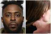 Robinson-Matthews (pictured) was jailed for attacking his partner.