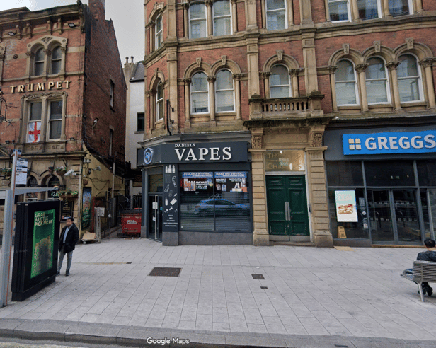 Daniels Vape in the Headrow, Leeds