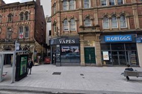 Daniels Vape in the Headrow, Leeds