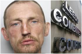 Collinson (pictured) was jailed for dealing in crack and heroin that he had secreted in his groin. 