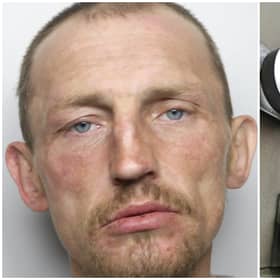 Collinson (pictured) was jailed for dealing in crack and heroin that he had secreted in his groin. 