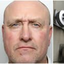 Lynch (pictured) dished out a brutal attack on his partner at the home they shared in Morley when she tried to end their relationship.