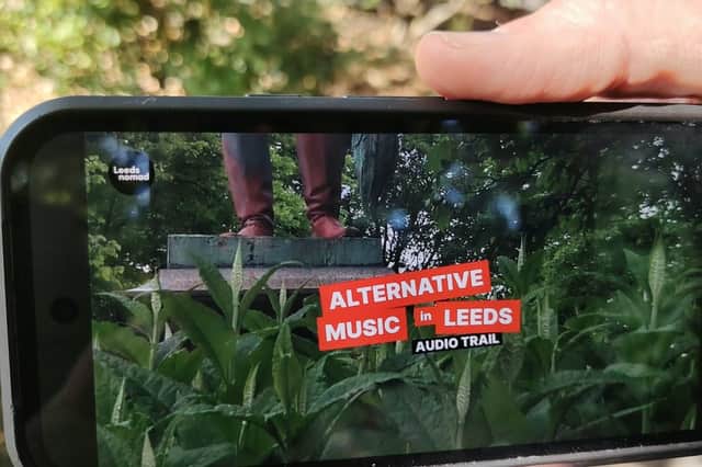 Interactive heritage: Mark Silver’s self-guided audio trail combines local interviews and music history with 20 physical stops around Leeds
