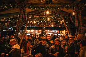 Highland Lodge at Leeds Christmas market