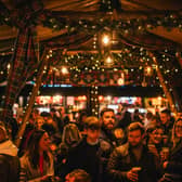 Highland Lodge at Leeds Christmas market