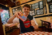 The pop-up giveaway forms part of the brands' nationwide 'Are You a Melt?' campaign, fronted by TV chef Sam Holland