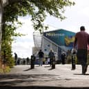 UPDATE: On matchday travel as Leeds United face Manchester United at Elland Road, above.