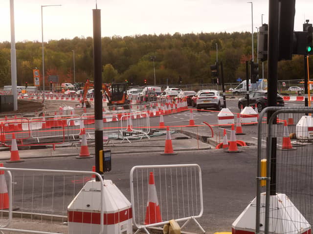 The Dawsons Corner improvement scheme is preparing to reach its final stages