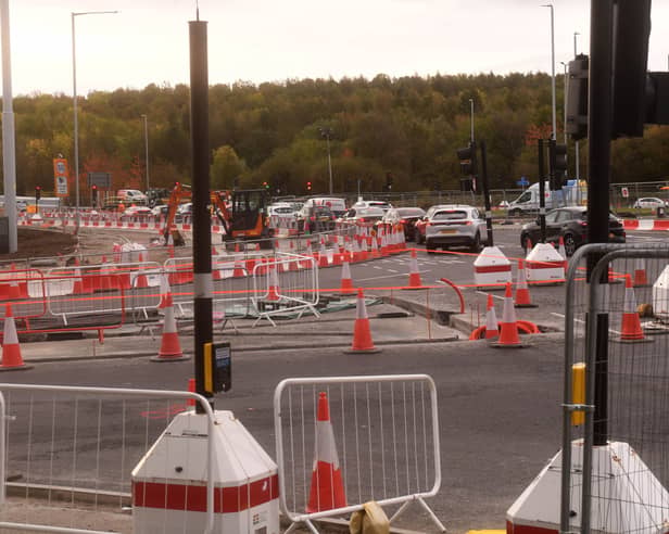 The Dawsons Corner improvement scheme is preparing to reach its final stages