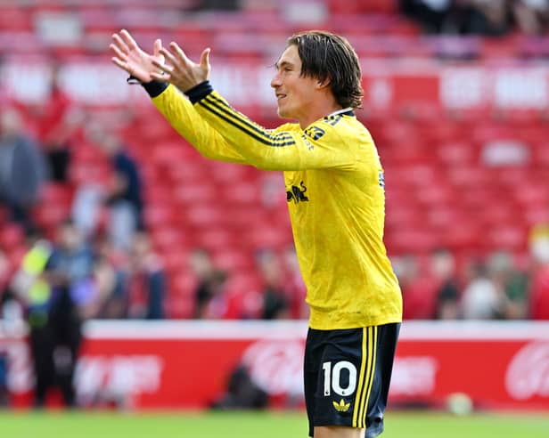 QUICKLY SETTLED: Leeds United new boy Harry Wilson.