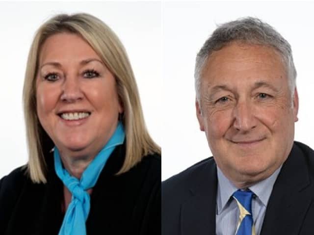 Paula-Jane Thackray and David Dresser confirmed they would sit on the council as Leeds First Independents.