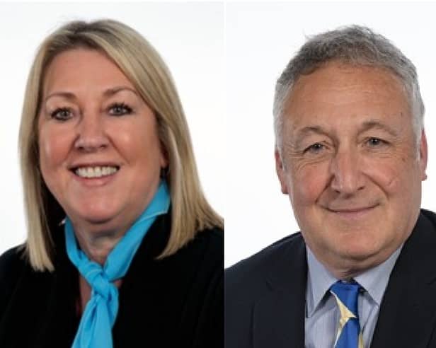 Paula-Jane Thackray and David Dresser confirmed they would sit on the council as Leeds First Independents.