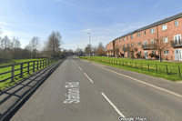 The crash happened on Station Road in Allerton Bywater