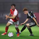 LOAN MOVE: For young Leeds United attacker Harvey Vincent, right.
