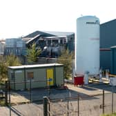 Richmond Ice Cream Ltd factory on Manston Lane in November 2006. 