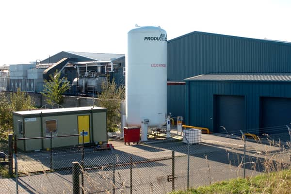 Richmond Ice Cream Ltd factory on Manston Lane in November 2006. 