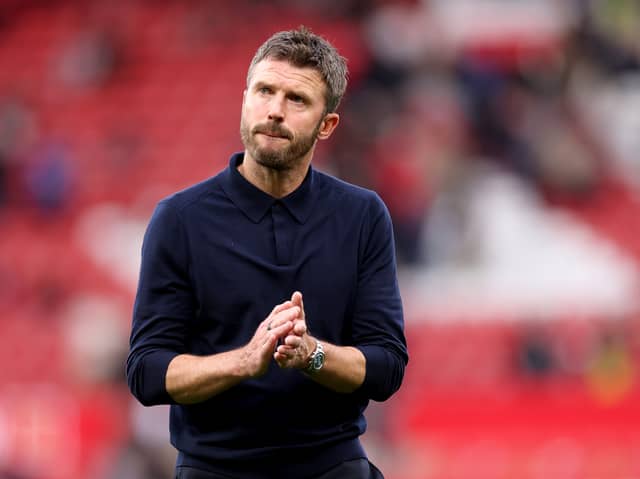 PRAISE: For Leeds United from Manchester United boss Michael Carrick.