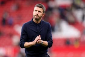 PRAISE: For Leeds United from Manchester United boss Michael Carrick.