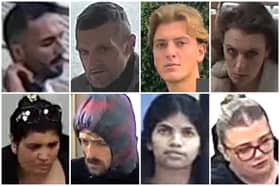 Contact police if you know any of these people.
