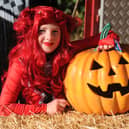Aria Baker is kitted in costume and ready for Halloween