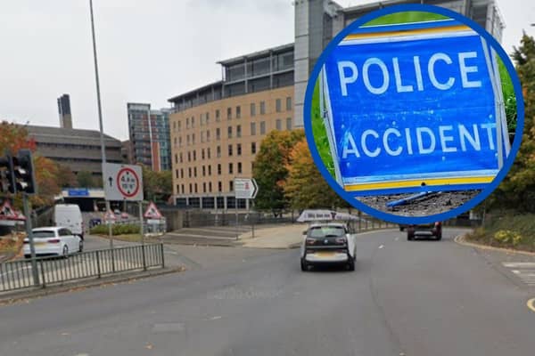 The fatal crash happened on Park Lane near to the junction with the A58 sliproad.