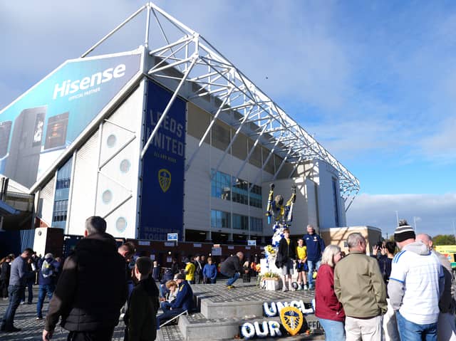 RIVALS MEET: As Leeds United and Man United face off at Elland Road, above.