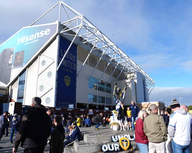 RIVALS MEET: As Leeds United and Man United face off at Elland Road, above.