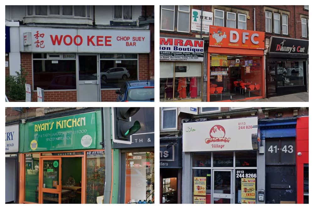 These 14 Leeds takeaways have been ordered to make improvements