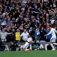 Leeds United 1 Manchester United 1: Dominic Calvert-Lewin equaliser as feisty clash ends level