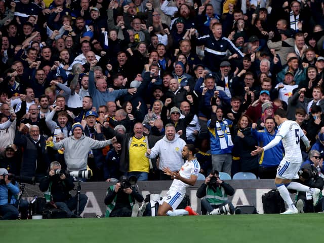 Dominic Calvert-Lewin was on target for Leeds United.