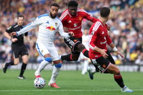 Jayden Bogle was Leeds United's best attacking threat on Sunday.