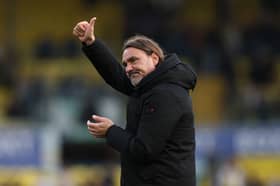 THUMBS UP: From Leeds United boss Daniel Farke.