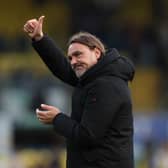 THUMBS UP: From Leeds United boss Daniel Farke.