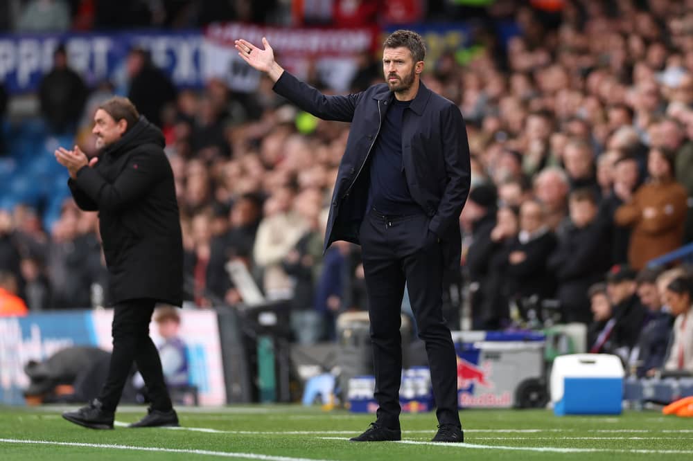 MORE PRAISE: For Leeds United from Manchester United boss Michael Carrick.