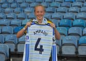 Lilian Atkinson, from Harrogate, has been rewarded for her unwavering support of Leeds United captain Ethan Ampadu after receiving his match-worn shirt following a landmark appearance