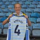 Lilian Atkinson, from Harrogate, has been rewarded for her unwavering support of Leeds United captain Ethan Ampadu after receiving his match-worn shirt following a landmark appearance